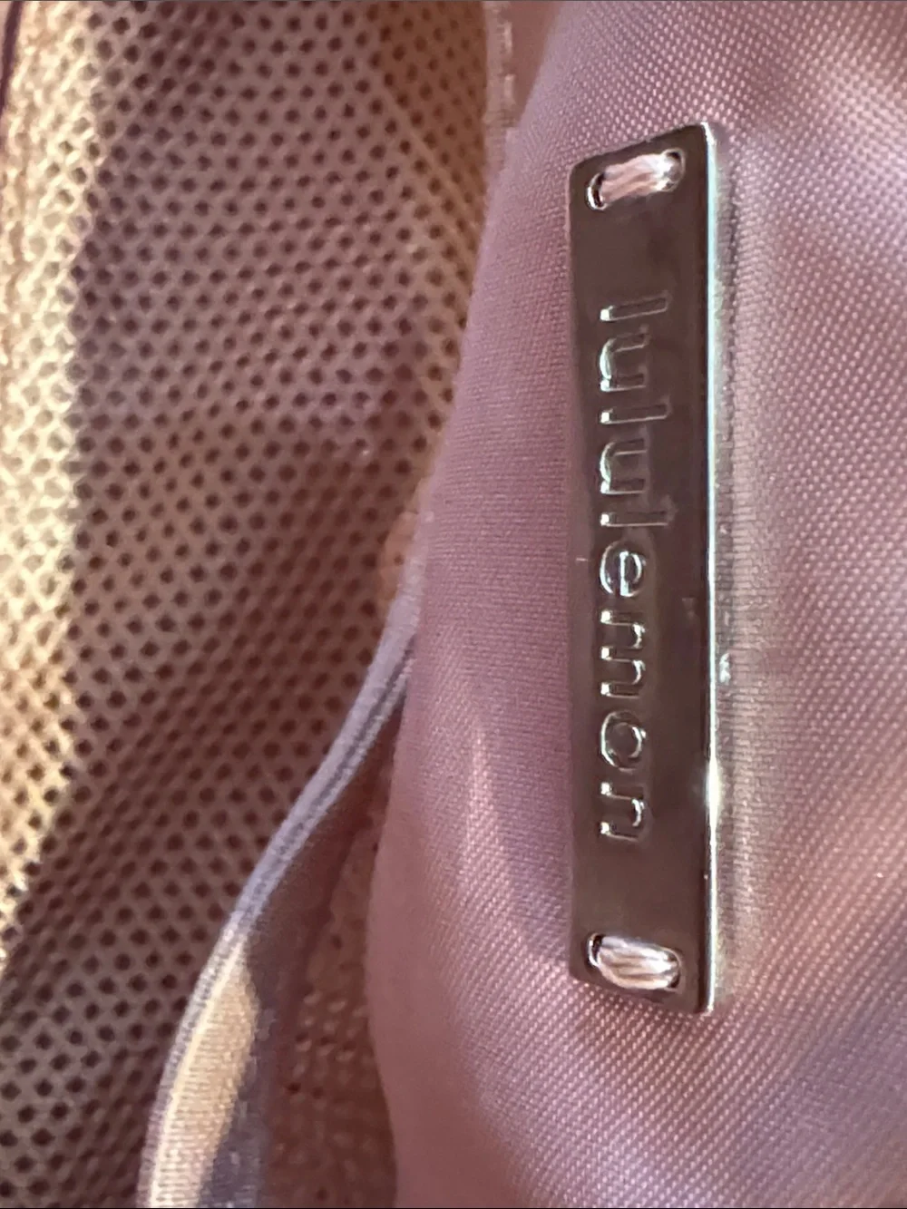 Lululemon Light Pink Women's Cosmetic Bag
